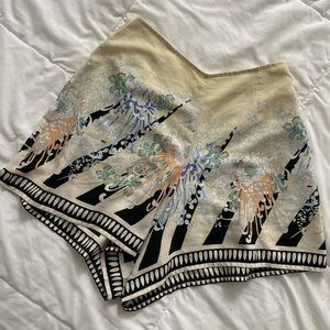 River island silky flowy shorts